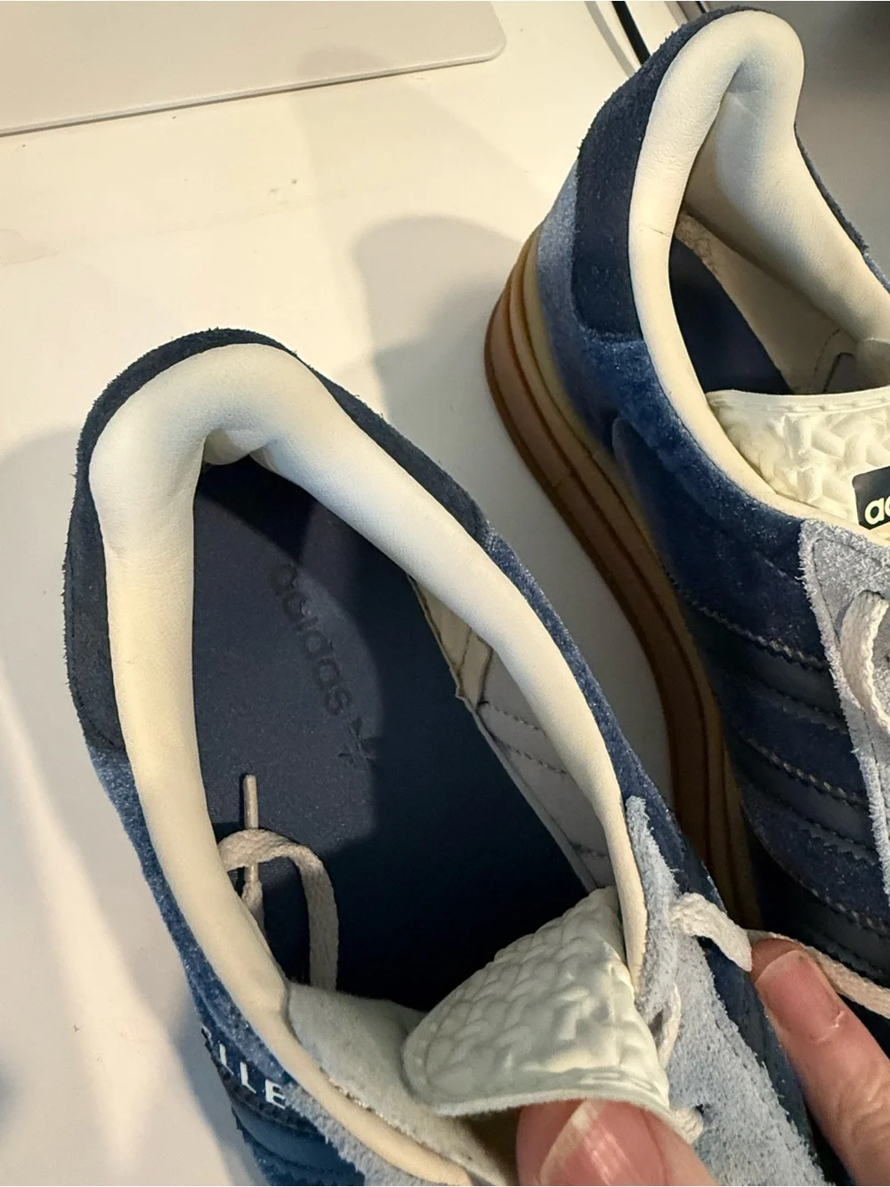 adidas Gazelle Bold JQ5144 (Preloved Ink Velvet) - Women’s Size US 7.5